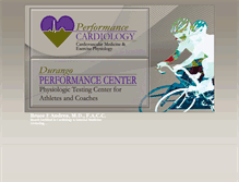 Tablet Screenshot of performancecardiology.com